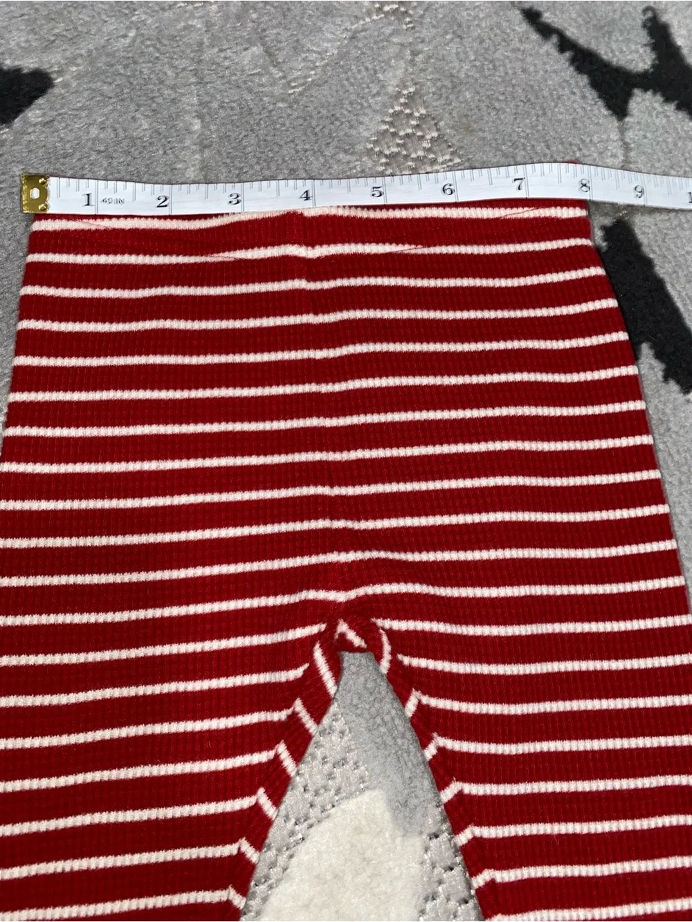 Little Planet Red & White Striped Pajama Set  18 Months